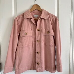 Pink Women’s Shirt Jacket Chore